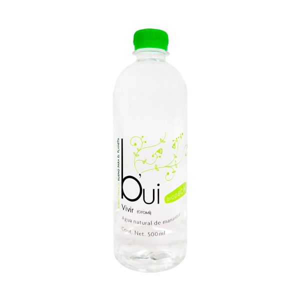 Agua Mineral Bui Biopack 500 ML Paquete con 12 Piezas